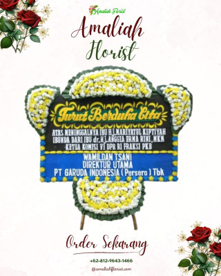 Papan Bunga Duka di Ngebel