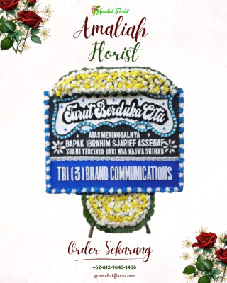 Papan Bunga Duka di Ngebel